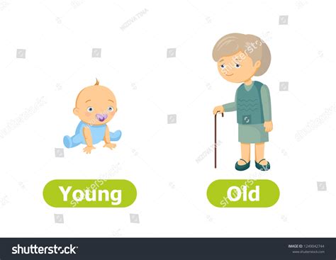 1,139 Opposite Young Old Images, Stock Photos & Vectors | Shutterstock