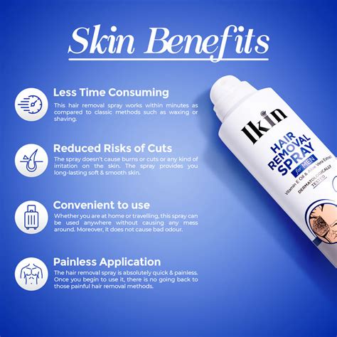 Discover Smooth & Painless Hair Removal With Ikin Hair Removal Spray ...
