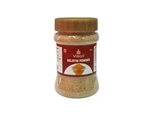 Virgo Gelatin Powder for jelly Making Food Grade and Face Mask, Gelatin ...