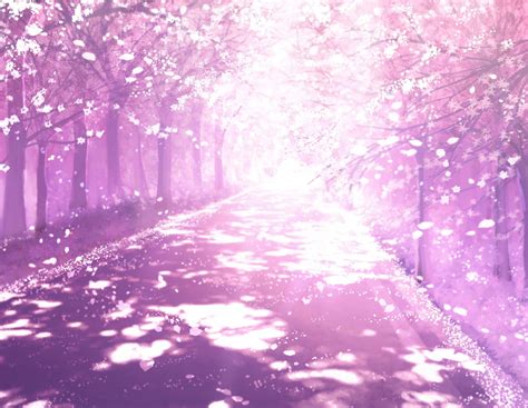 [100+] Anime Cherry Blossom Backgrounds | Wallpapers.com