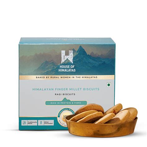 Himalayan Finger Millet Biscuits (Ragi Biscuits) – House of Himalayas