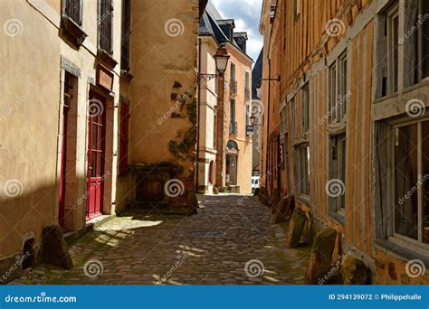 Le Mans France - May 2 2023 : Picturesque Old City Editorial ...