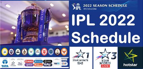 TATA IPL 2022 शेड्यूल (आईपीएल 2022 शेड्यूल): आईपीएल 2022 कार्यक्रम का ...
