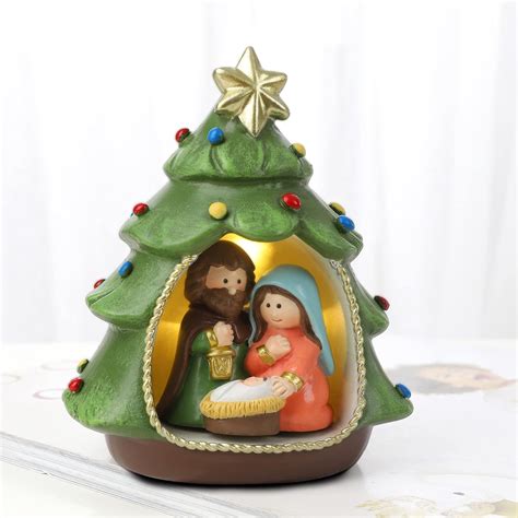 Hodao Christmas Nativity Set - Holy Family Scene for India | Ubuy