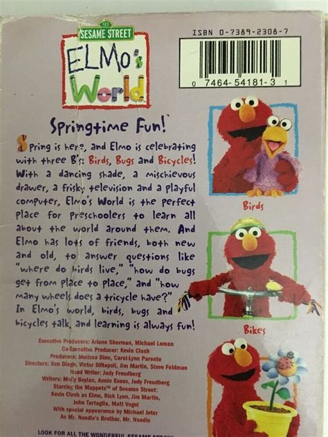 Image result for Elmo Voice Over World Springtime Fun VHS