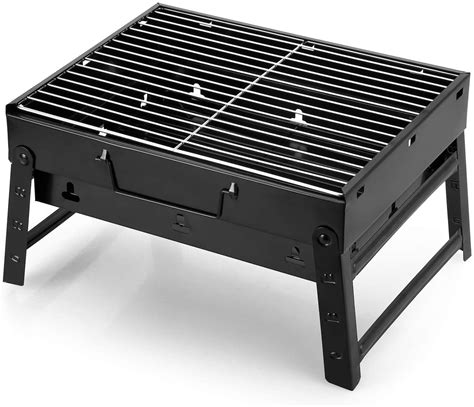 Buy DHVAJ Folding Portable Barbecue Charcoal Grill, Barbecue Desk ...