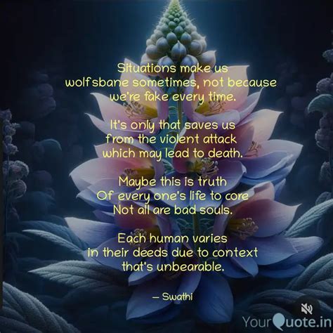 Situations make us wolfsb... | Quotes & Writings by Swathi Praveen ...