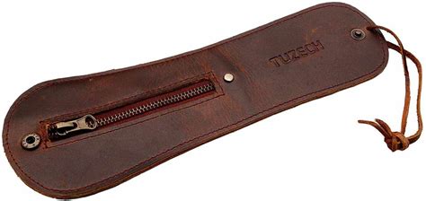 TUZECH Thick Leather Slapjack Vintage Coin Purse/Slap Polish Sap Walle ...