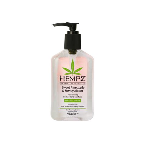 Sweet Pineapple & Honey Melon Moisturizing Herbal Hand Sanitizer ...