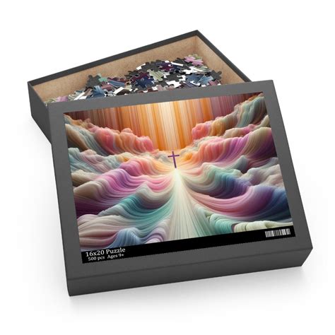 Cross Faith Art Jigsaw Puzzle, Christian Jigsaw, Christian Gift Puzzle ...