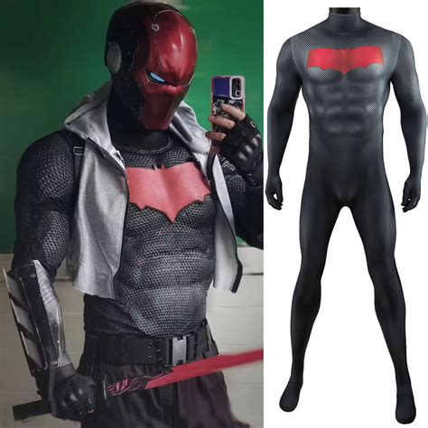 Jason Todd Robin Costume Red Hood Jason Todd Cosplay Costume Robin