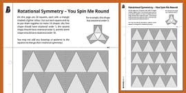 Rotational Symmetry PowerPoint (teacher made)