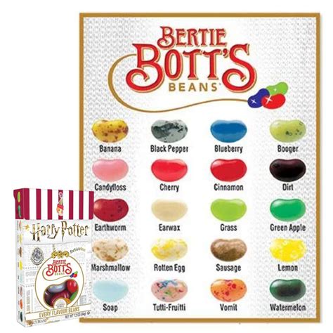 Buy Harry Potter Candy Assortment, Bertie Botts Every Flavored Beans ...