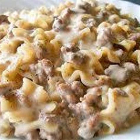 Beef Stroganoff Hamburger Helper