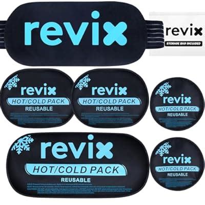REVIX Ice Packs for Injuries Reusable, 5-Piece Set India | Ubuy