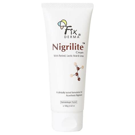 Nigrilite Cream for dark body parts – Fixderma Skincare