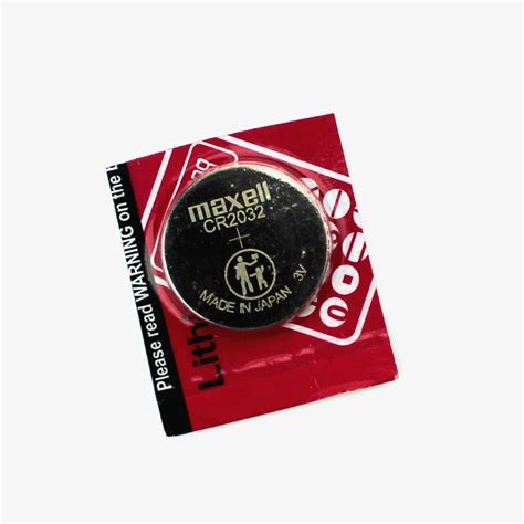 Maxell CR2032 Lithium Cell 3V – QuartzComponents