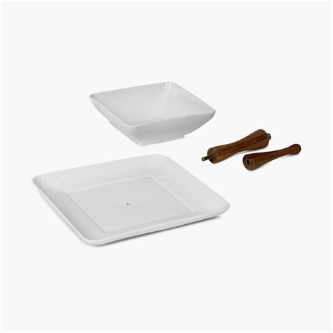 Buy Two Tier Bowl And Plate Stand from Home Centre at just INR 899.0