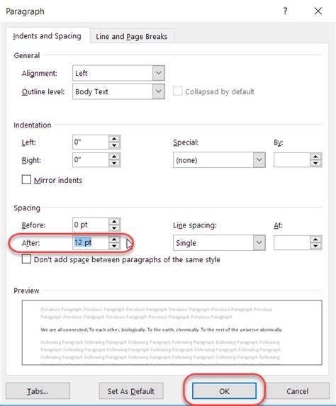 Image result for Word Paragraph