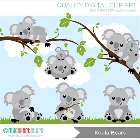 Koala Bear Clipart & Koala Bear Clip Art Images - HDClipartAll