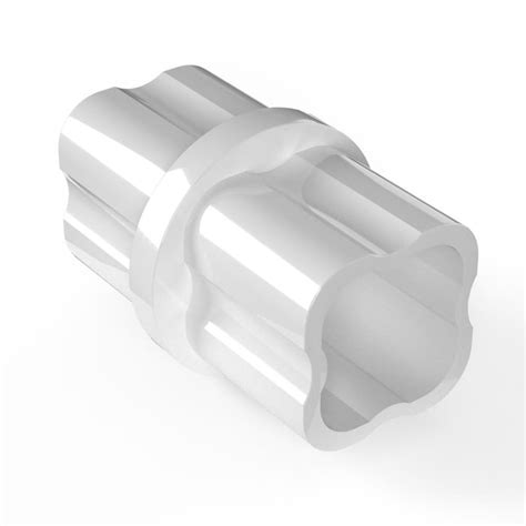 PVC Pipeworks 1/2-in Schedule 40 PVC Coupling in White (10-Pack) 050-IC ...