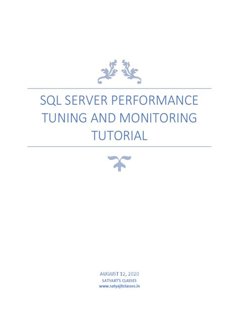 SQL Performance Tuning PDF 的图像结果