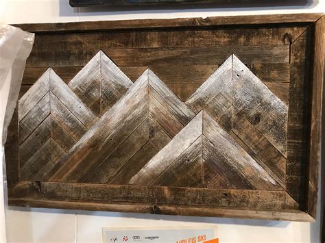 Wood Mountains Wall Art at Regina Martin blog