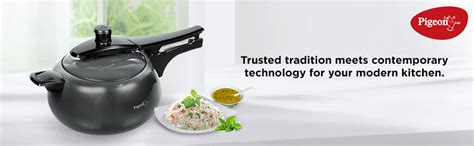 Buy Pigeon Spectra Induction Base Inner Lid Aluminium Pressure Cooker ...