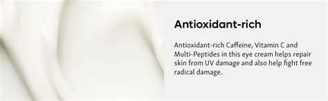 mCaffeine Green Tea Under Eye Cream to Reduce Fine Lines, Wrinkles ...