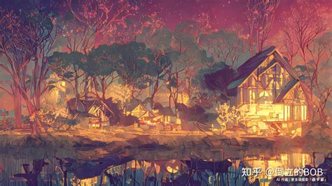 Ai 绘制风景图 的图像结果