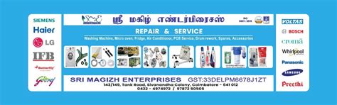 Ac Service Center Coimbatore, Washing Machine Service Center Coimbatore ...