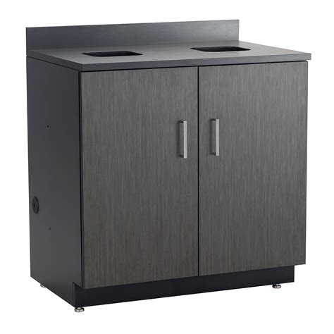 Hospitality Base Cabinet, Waste Receptacle | Safco Products