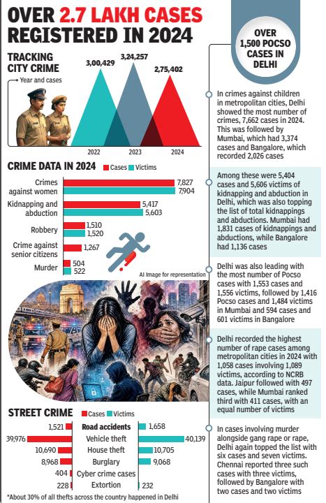 Delhi worst among metros in crimes against children
