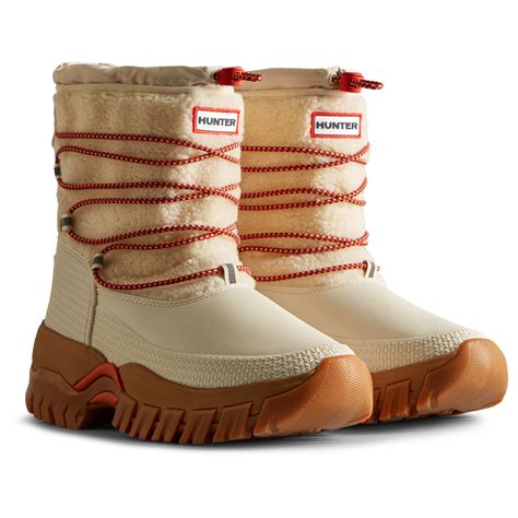 Hunter Boots Wanderer Short Sherpa Snow Boot - Winterschuhe Damen ...
