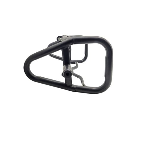 Cross Crash Guard with Delrin Sliders(Round) for Jawa 42, Jawa Perak ...