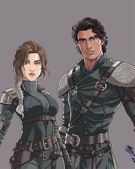 Violet & Xaden - Fourth Wing | Personajes de fantasía, Alas, Personajes