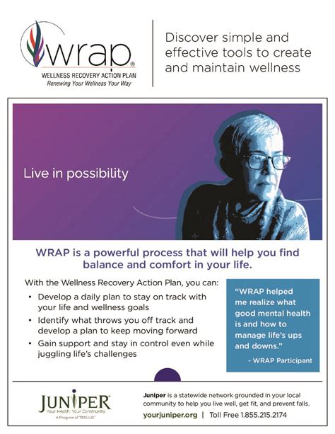Wellness Recovery Action Plan (WRAP) - Juniper Toolkits