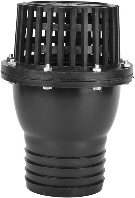 Buy Water Pump Foot Valve Black PVC Low Pressure Flat Check Valve for ...