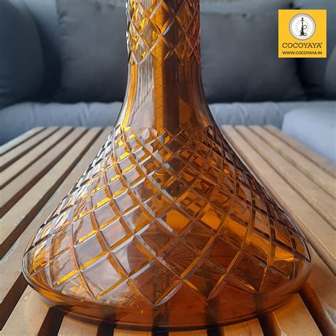 COCOYAYA King Series Kaldor Hookah Golden (Amber Base) With Bag ...