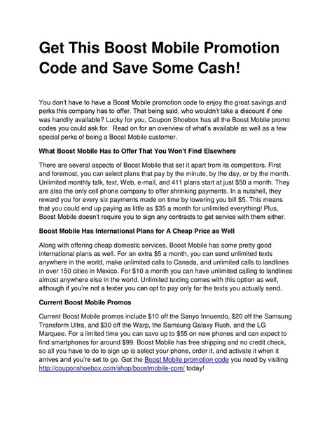 Image result for Boost Mobile Promo Code