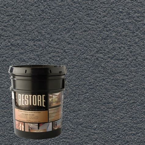 Restore Pewter Solid Exterior Wood Stain and Sealer (4-Gallon) at Lowes.com