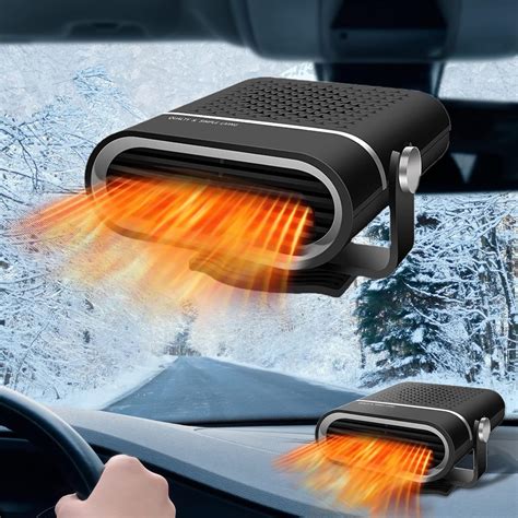 AMNF Car Heater, 12V 150W Portable Windshield Defogger and Defroster, 2 ...