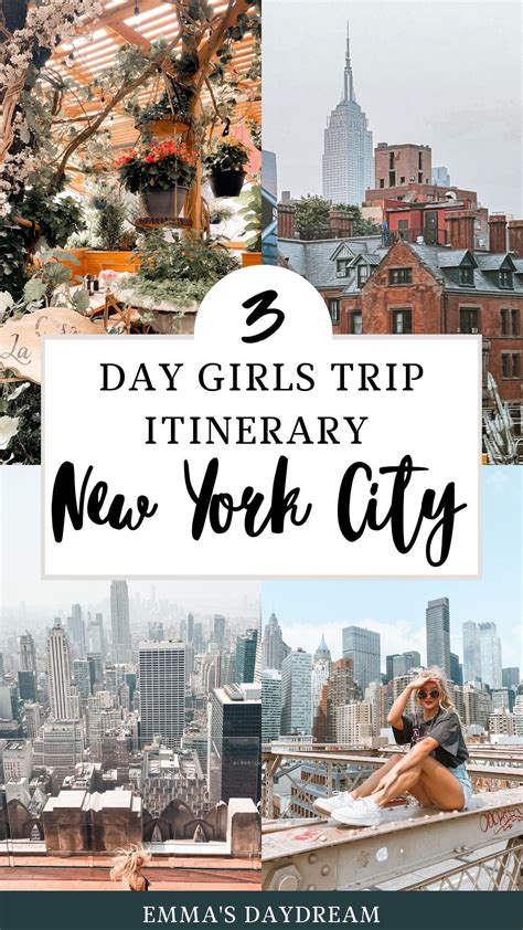 the ultimate 3 day itinerary for a girls trip to New York City | New ...