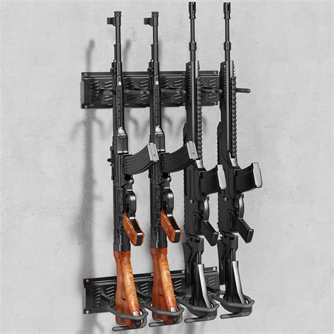 Snapklik.com : JBBTOOL Gun Rack Wall Mount, Adjustable Gun Racks For ...