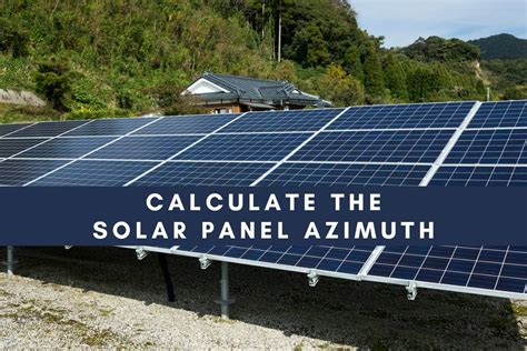 Azimuth Solar Panel Example 的图像结果