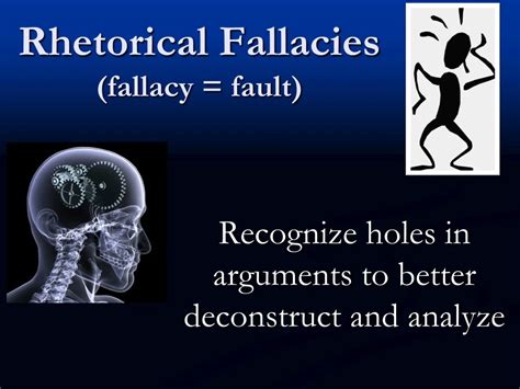 Image result for Rhetorical Fallacies Examples