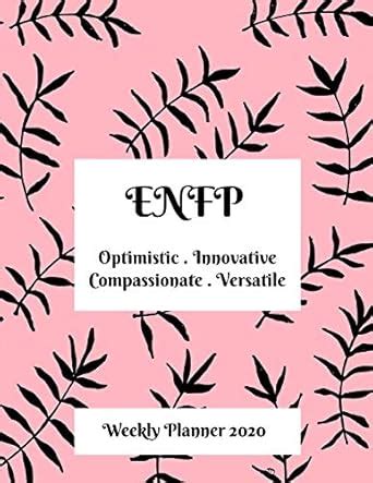 ENFP Weekly Planner: 2020 ENFP Myers Briggs Personality Weekly ...
