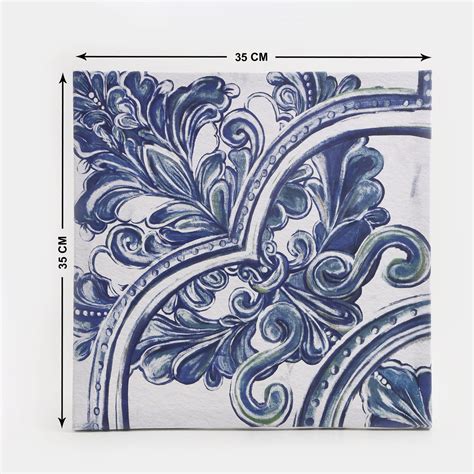 Buy Brezza Set of 4 Canvas Printed Picture Frames - 35x35cm from Home ...