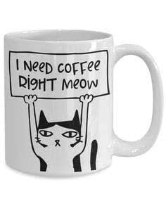 Buy ATC Love for Coffee and Cats Mugs (325ml) Online at Low Prices in ...