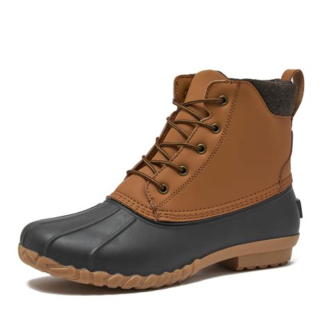 Lands' End Dakota Waterproof Boots for Men - Insulated Warm Mens Duck ...